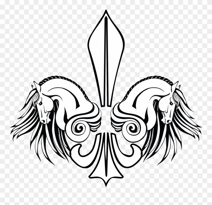 Pillars Drawing Baroque Clipart