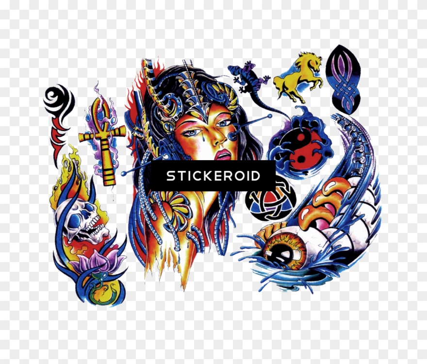 Color Tattoo Clipart