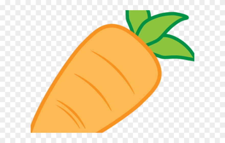 Carrot Clipart 3 Orange - Png Download