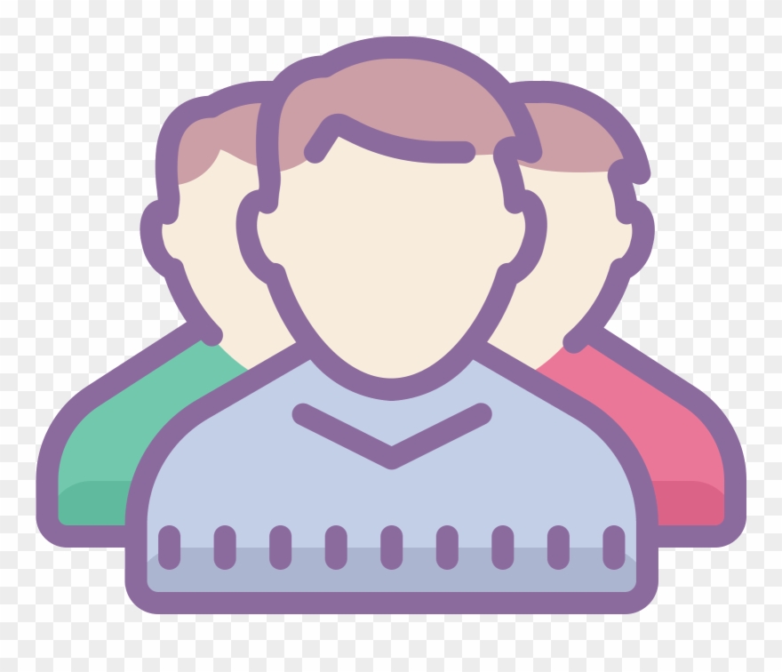 This Logo For "conference" Shows The Silhouette Outlines Clipart