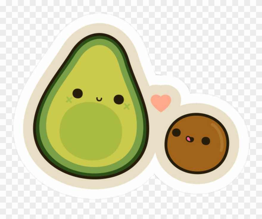 Download Cute Tumblr Avocados Clipart