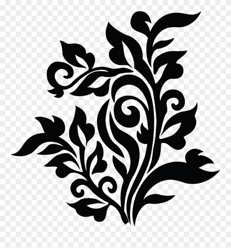 Ornamental Clipart Curve - Png Download