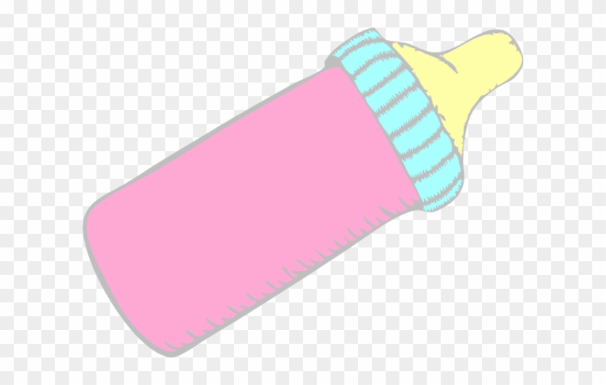 Bottle Clipart Baby Girl - Png Download