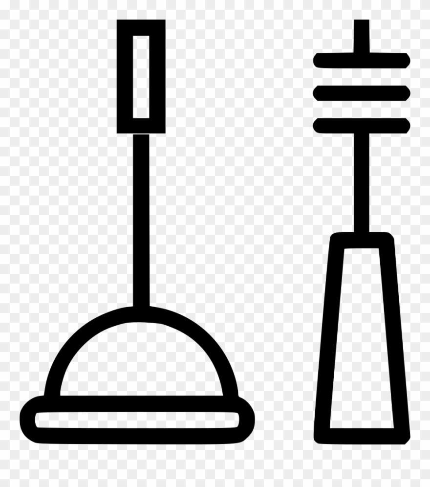 Bathroom Accessories Clog Brush Clipart