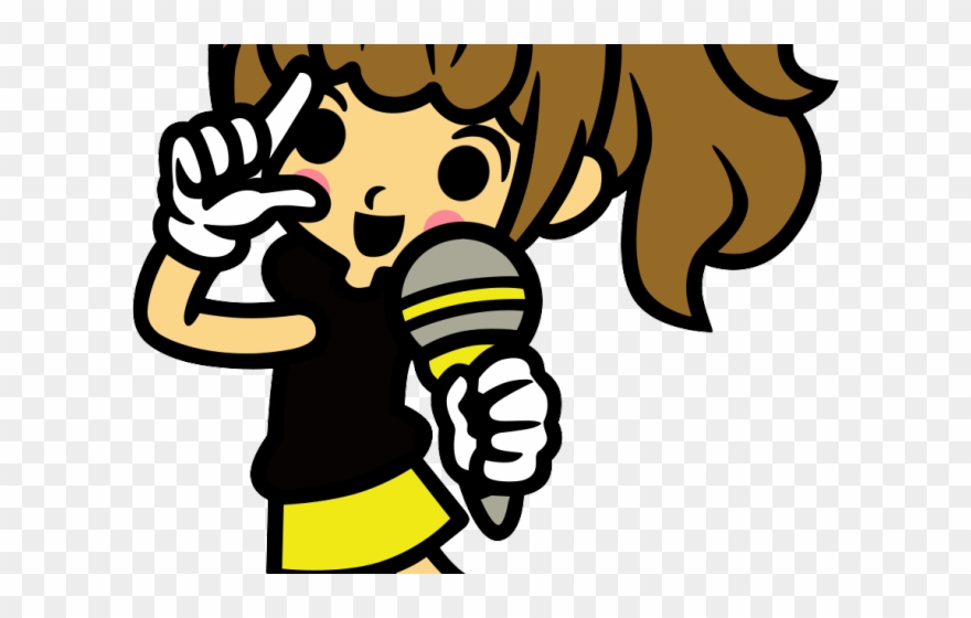 Singing Clipart Idol - Png Download