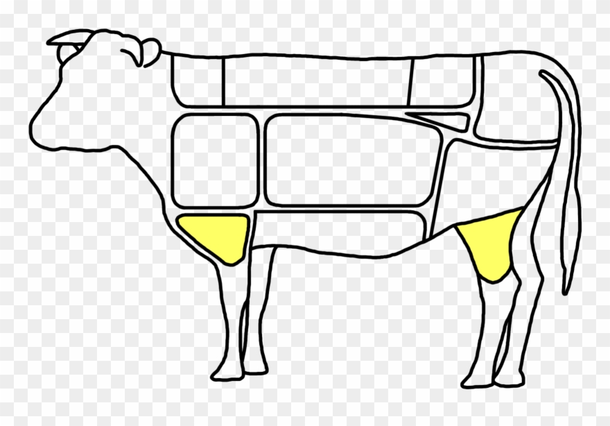 Korean Cuts Of Beef Clipart