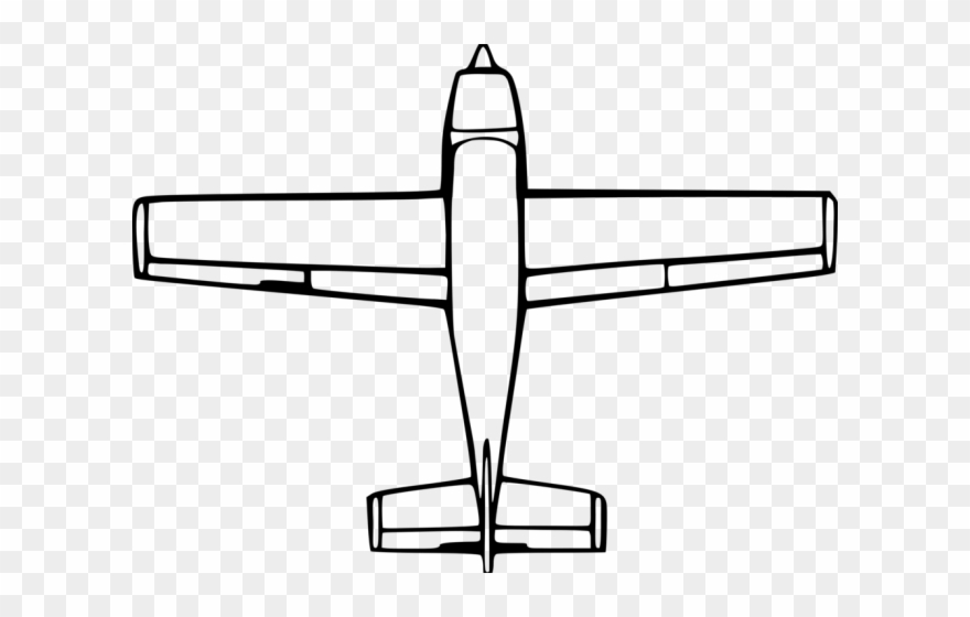 Jet Fighter Clipart Cessna Airplane - Png Download