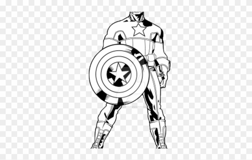 Captain Marvel Clipart Svg - Png Download