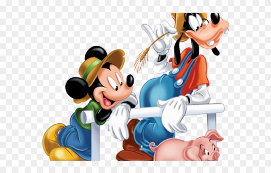 Farmer Clipart Mickey - Png Download