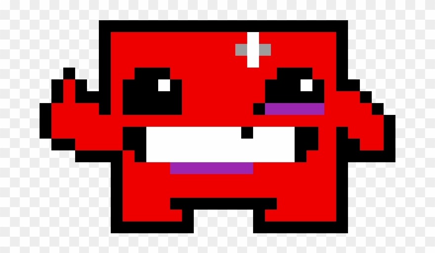 Super Meat Boy Clipart