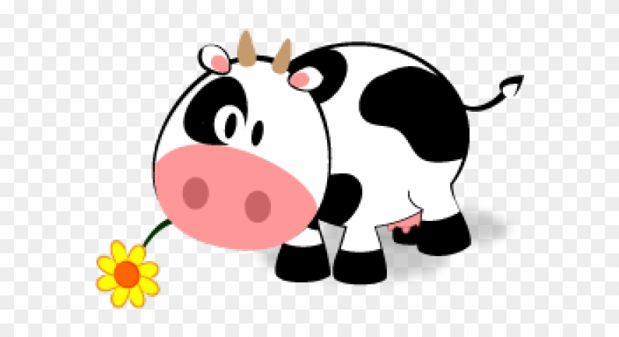 Cattle Clipart Little Cow - Png Download