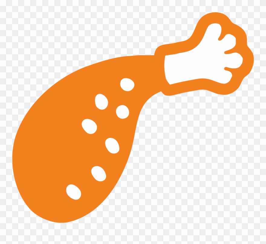 Chicken Leg Emoji Png Clipart