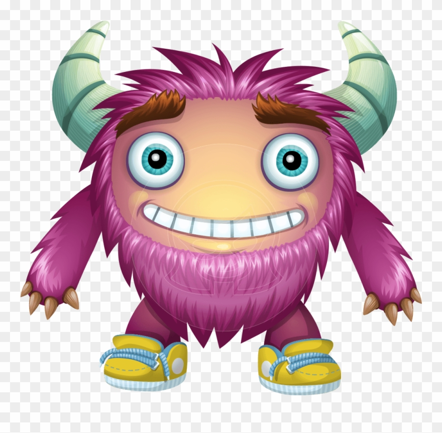 Vector Character Macfurry Graphicmama Clipart