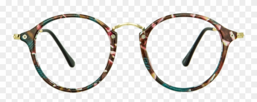 Clip Art Daydream Is A Oval Pair Of Glasses Made From - Png Download