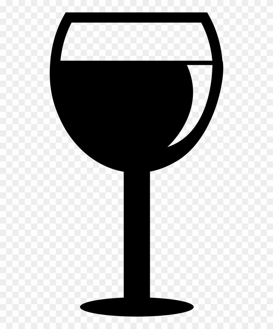 Filled Wine Glass Comments Clipart
