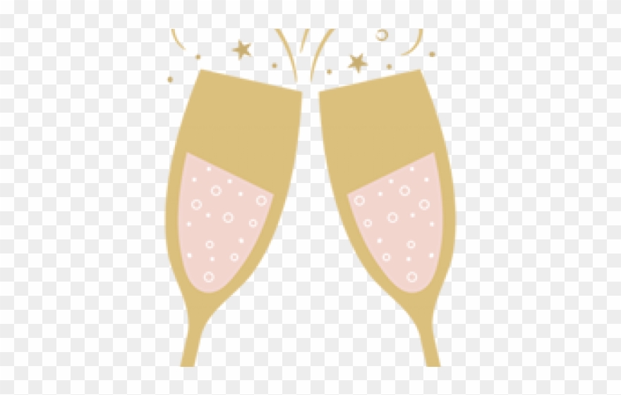 Toast Clipart Champange - Png Download