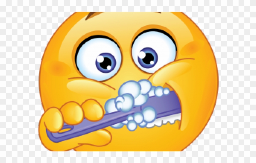 Teeth Clipart Smiley Face - Png Download