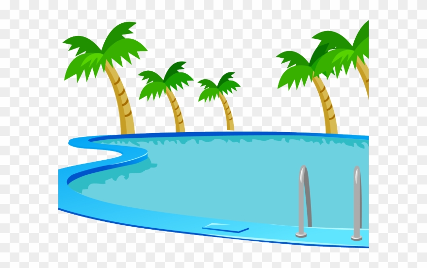Swimming Clipart Vacation - Png Download