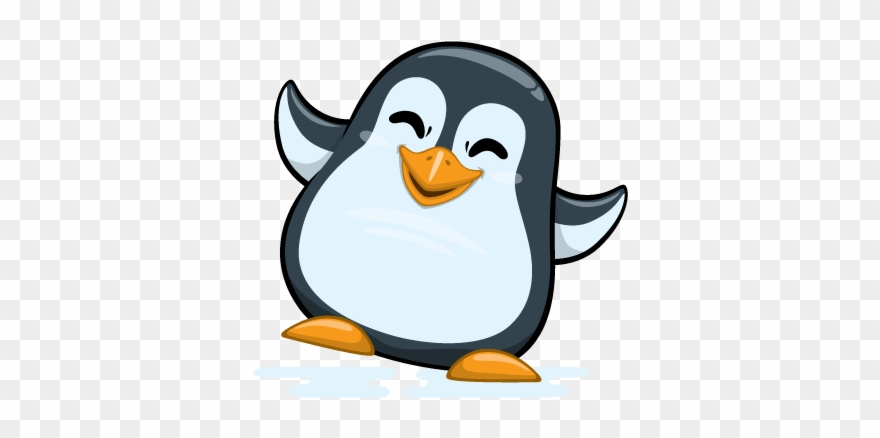 Penguins Clipart Swimming - Png Download