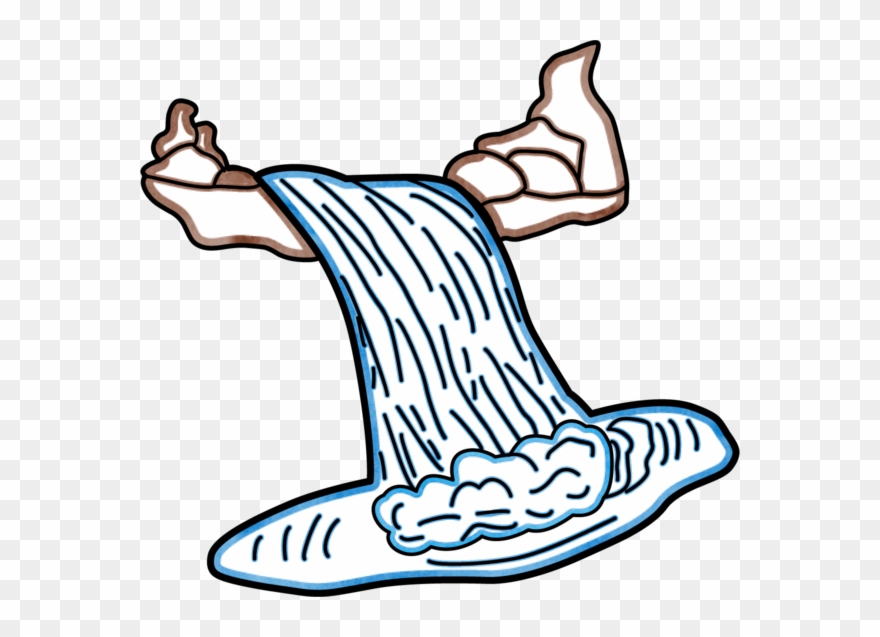 Full Moon 9188787, Waterfall Clipart