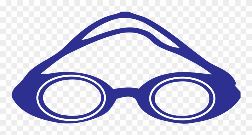 Goggles Clipart Swimming Equipment - Png Download