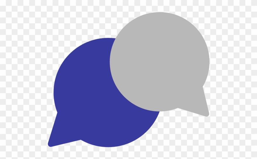 U 1 F 5 Ea Twospeechbubbles Clipart