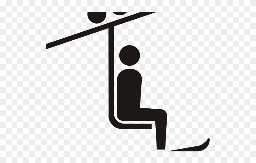 Ski Lodge Clipart Ski Gondola - Png Download