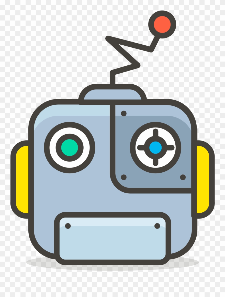 094 Robot Face Clipart