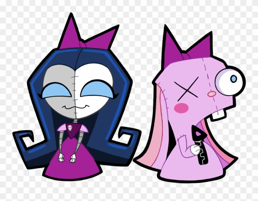 Image Transparent Library Drawing Robots Invader Zim Clipart
