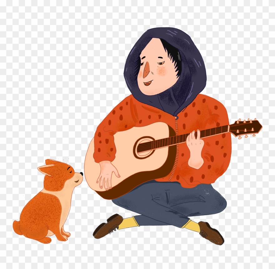 Hand Gezeichnet Illustration Karikatur Mädchen Png Clipart