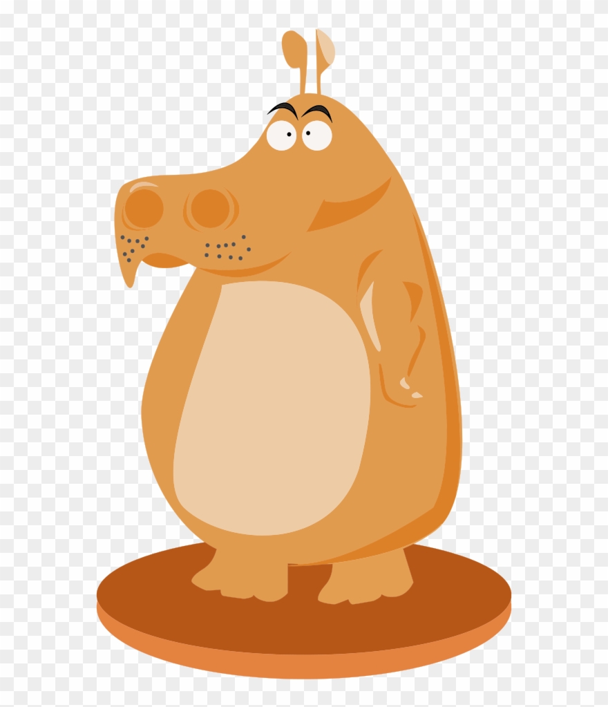 Comic Hippo Clipart