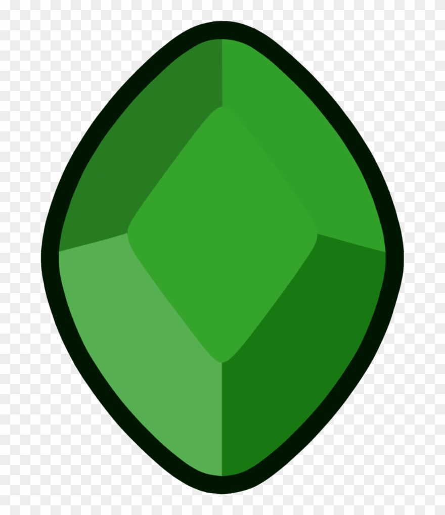 Diamond Clipart Green Diamond - Png Download