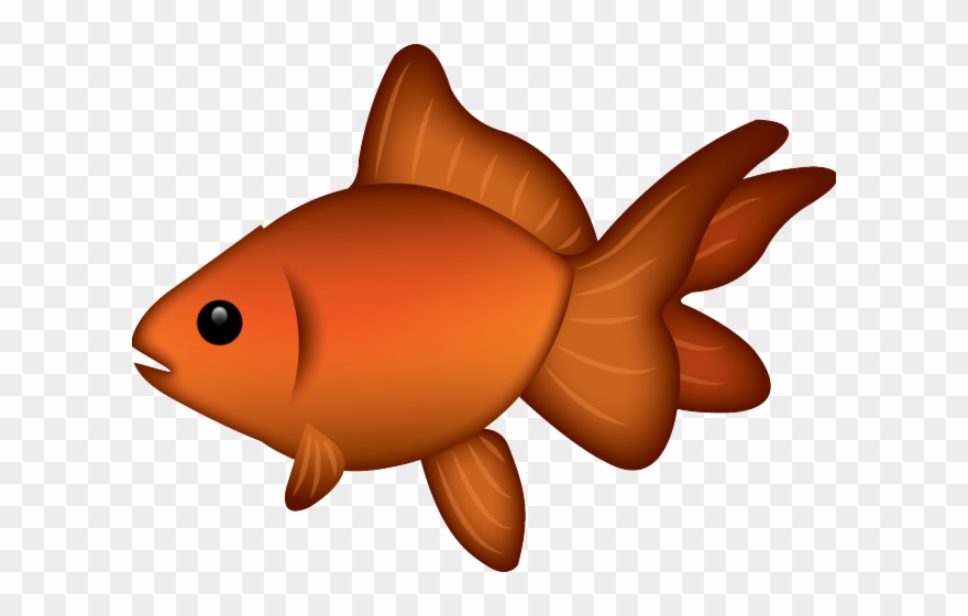 Goldfish Clipart Glass Object - Png Download