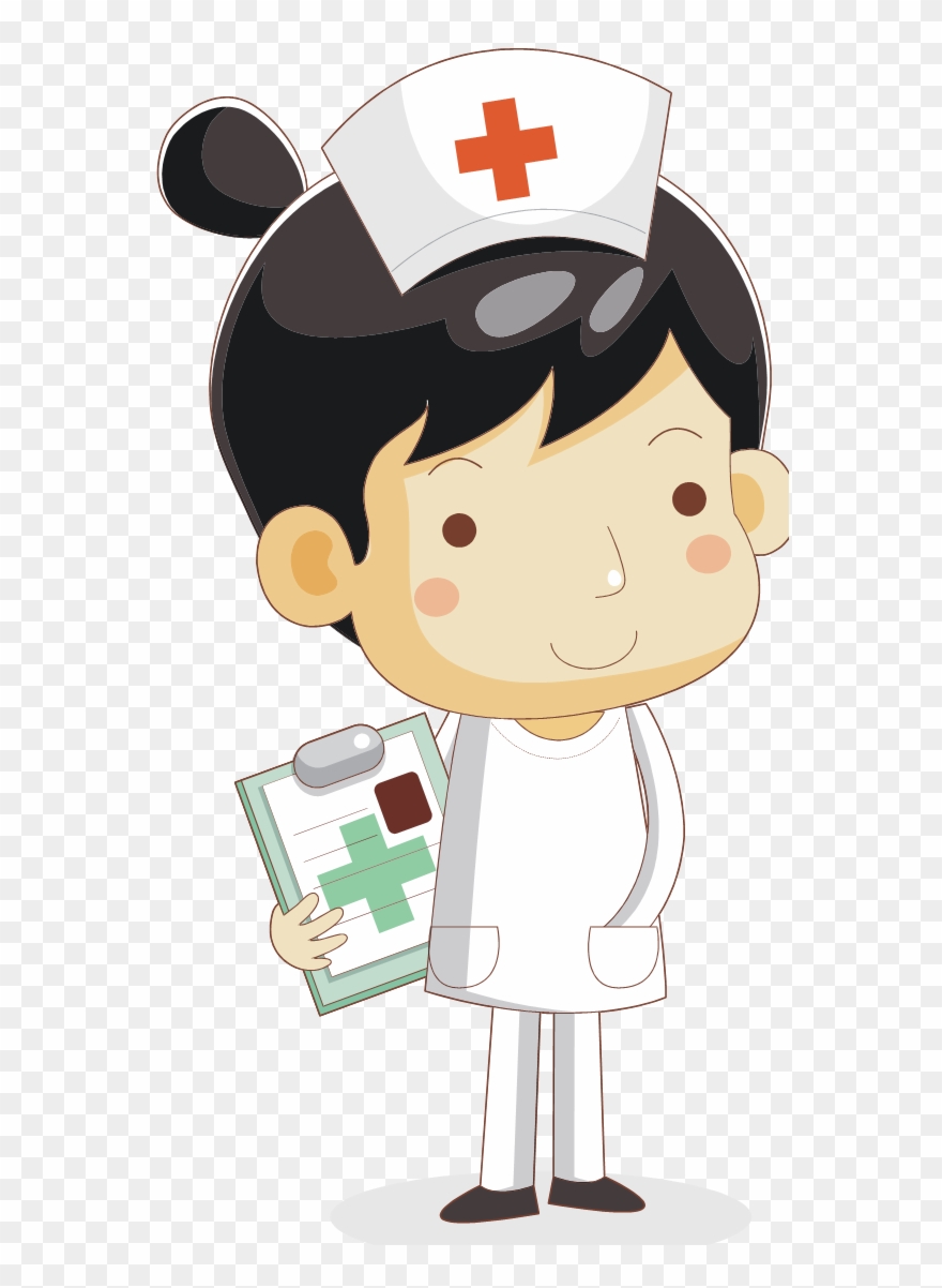 Nursing Nurses Cap Smiley Clip Art - Png Download