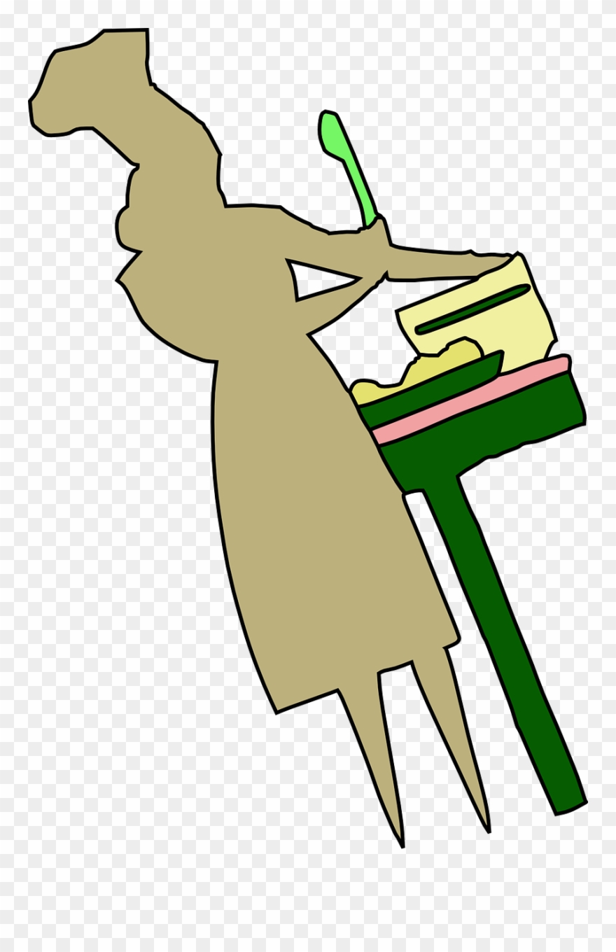 Mom Cooking Clipart - Png Download