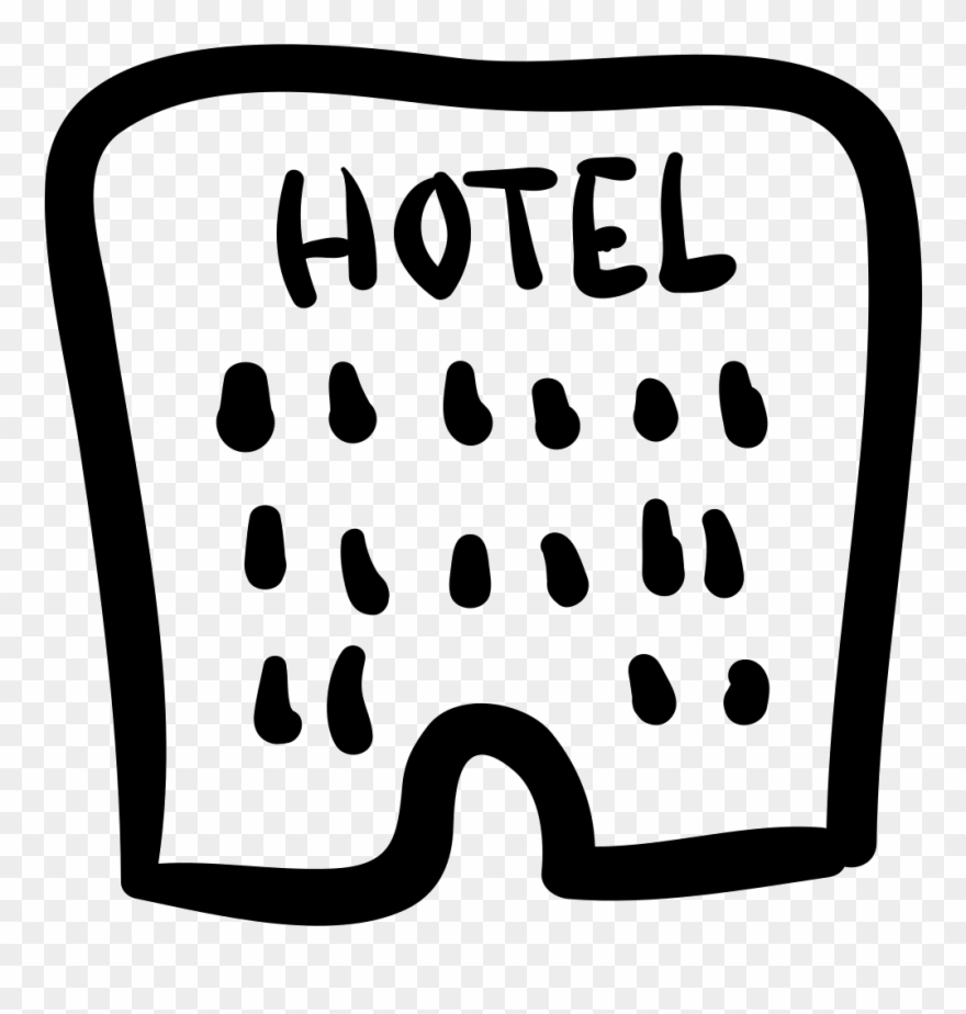 Hotel Commercial Architecture Building Comments Clipart