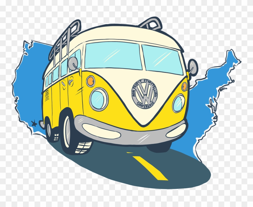 Volkswagen Clipart Travel Bus - Png Download