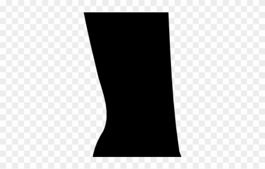 Legz Clipart Heel Silhouette - Png Download