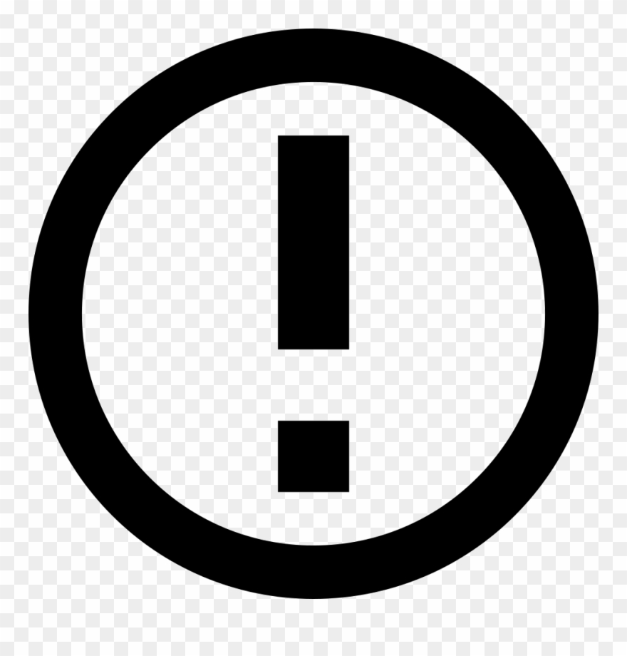 Notification Warning Notice Svg Clipart