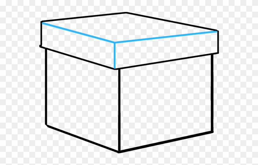 Drawing Present Gift Box Clipart