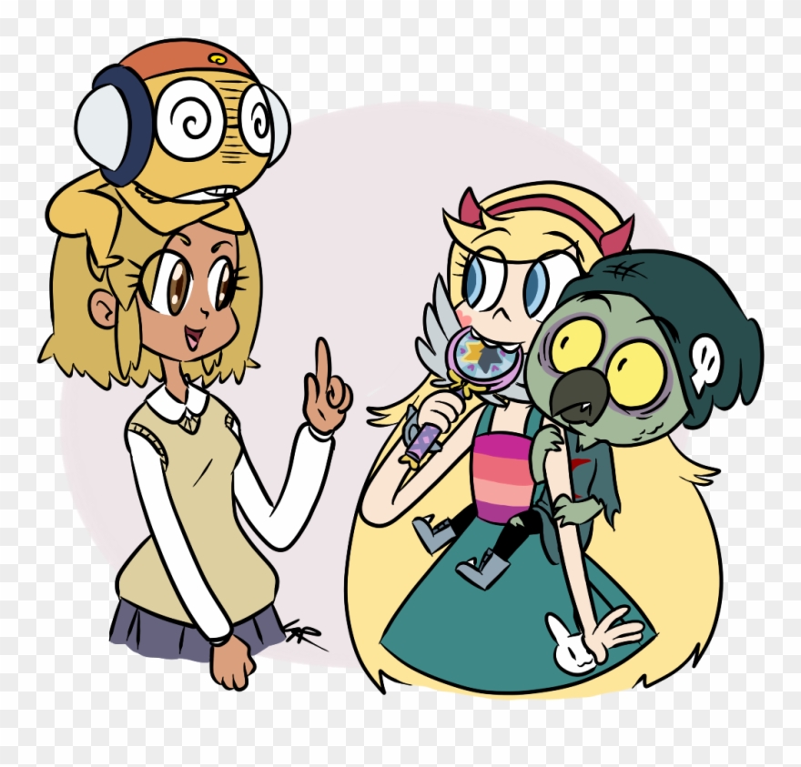 Fanworkpretty Blondes With Small Cuties Clipart