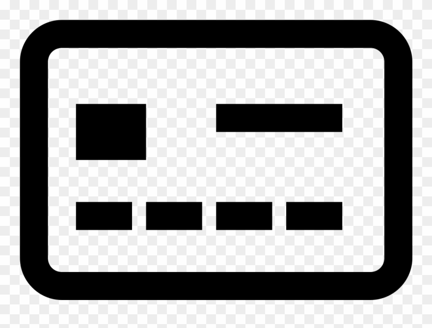 Debit Card Icon Clipart