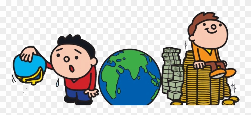 Clip Art Wealth Poor Man Transprent - Png Download