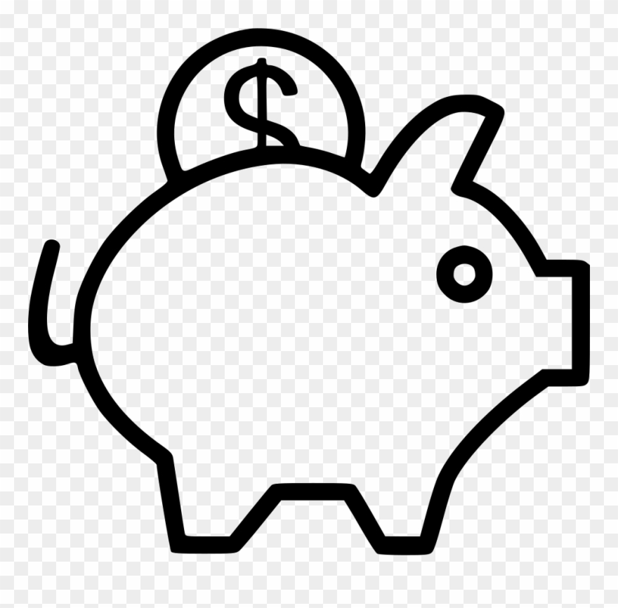 Piggy Bank Comments Clipart