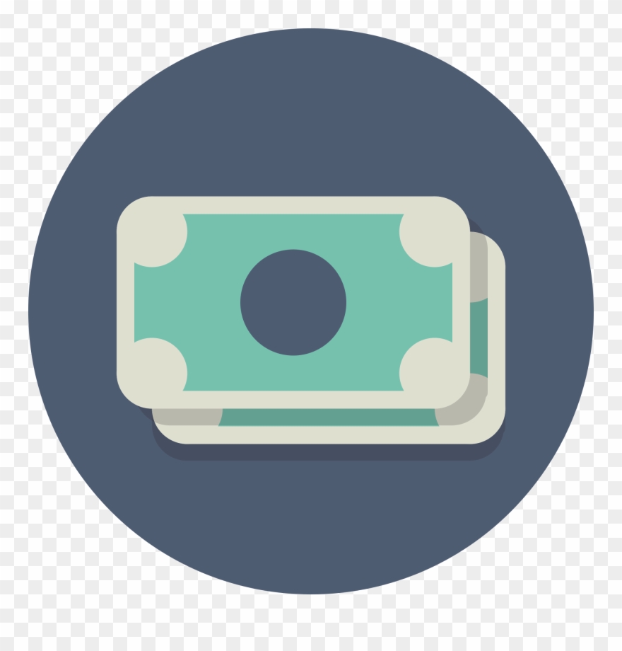 Money Clipart Circle - Png Download