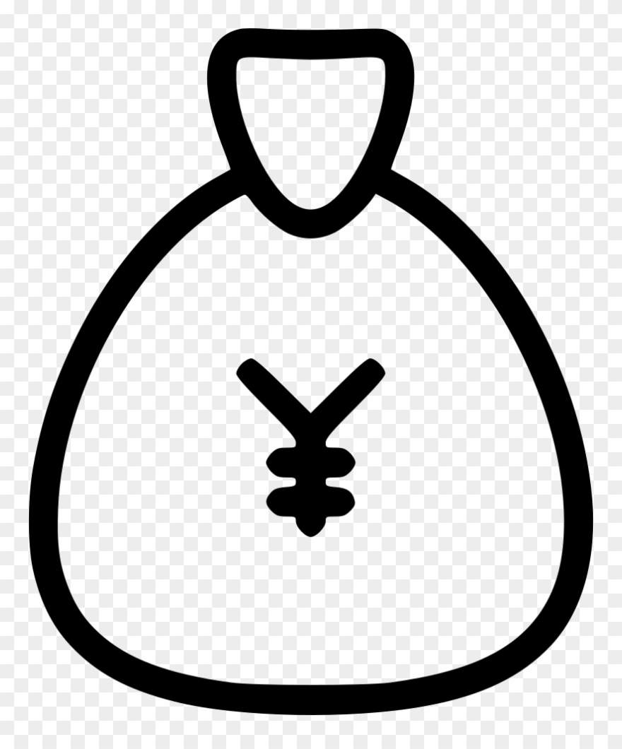 Bag Yen Cash Banking Coin Comments Clipart