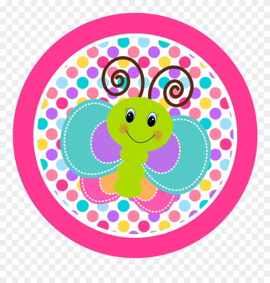 Karivane Butterflies Party Printables Water Label Clipart