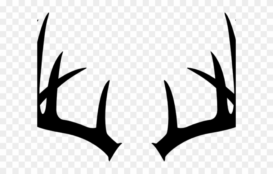Elk Clipart Black And White - Png Download