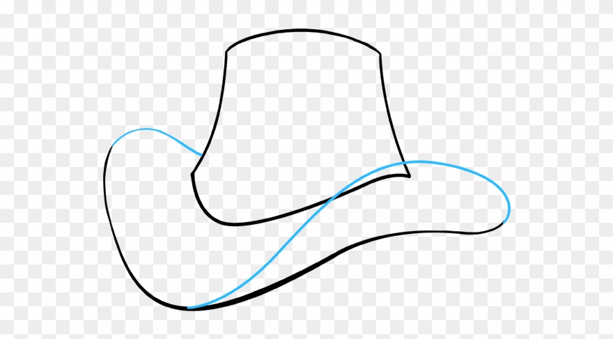 How To Draw Cowboy Hat Clipart