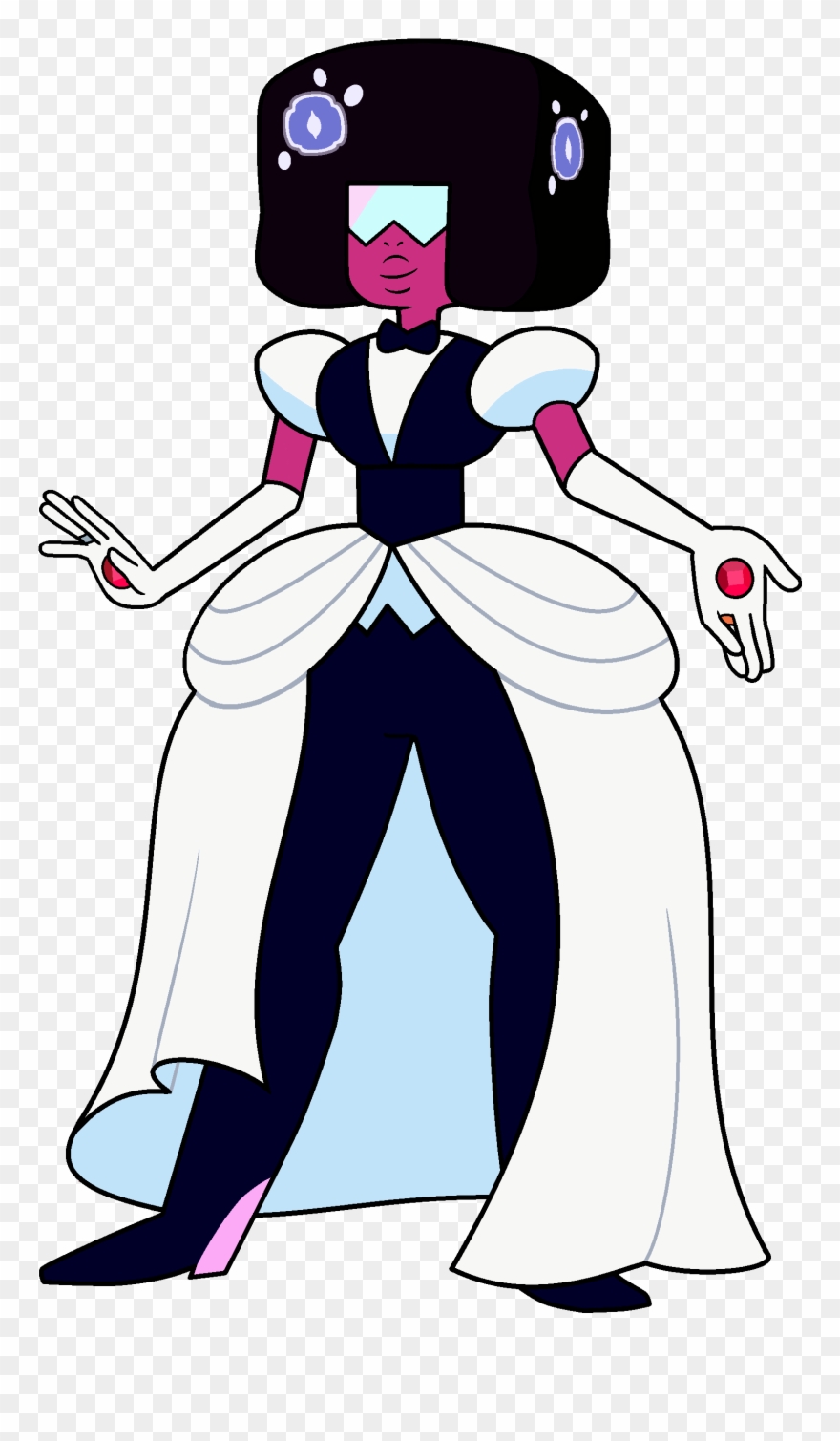 Image Garnet Wedding Outfit Clipart
